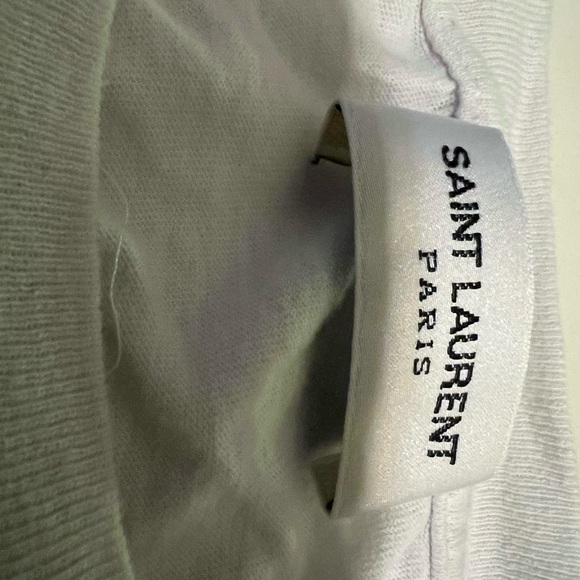 Saint Laurent T Shirt size medium, and in good condition. - Picture 3 of 4